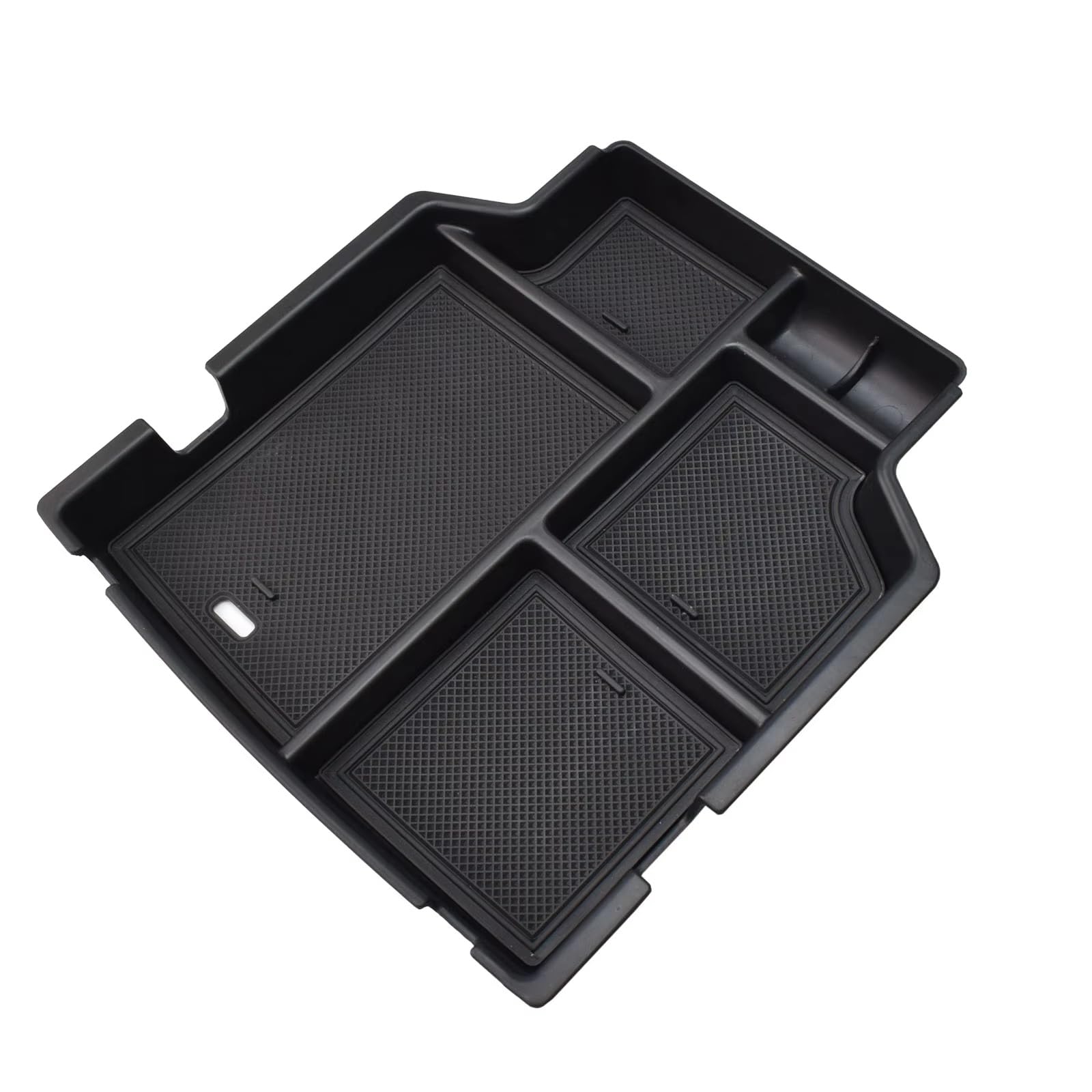 DSEQOPHH Car Accessories Compatible With Chevy For Silverado For 1500 2014 2015 2016 2017 2018 1 Pcs Center Console Organize Armrest Storage Box Tray Accessories