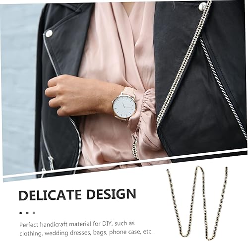 Miniatura 4 de Cinta para ropa, 5 cadenas de diamantes de imitación de vidrio, decoración de boda, tiras de cristal brillantes, delicado vidrio de novia, copa de