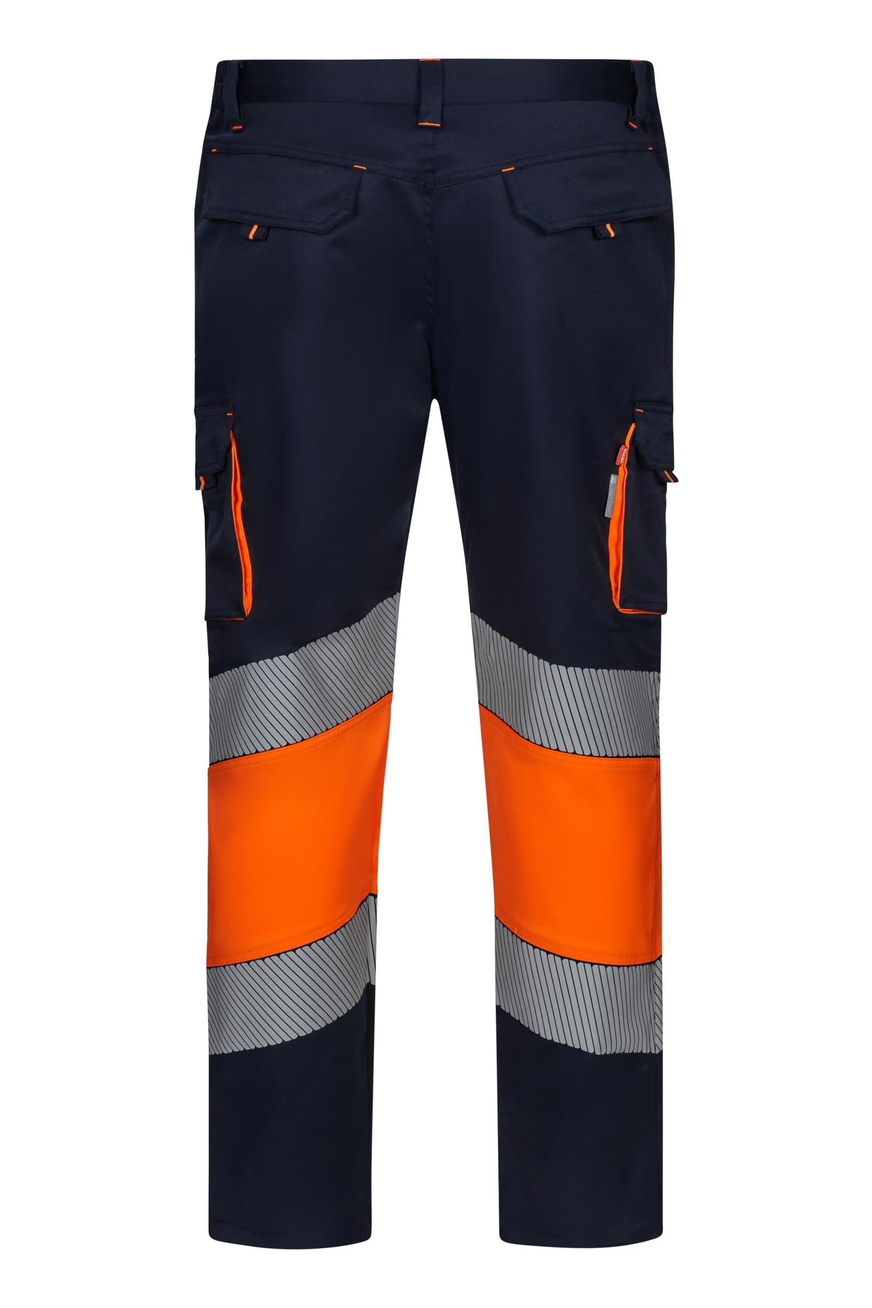 VELILLA Pantalón Stretch Bicolor Cinta Segmentada Pantalones de utilidades de Trabajo Unisex Adulto