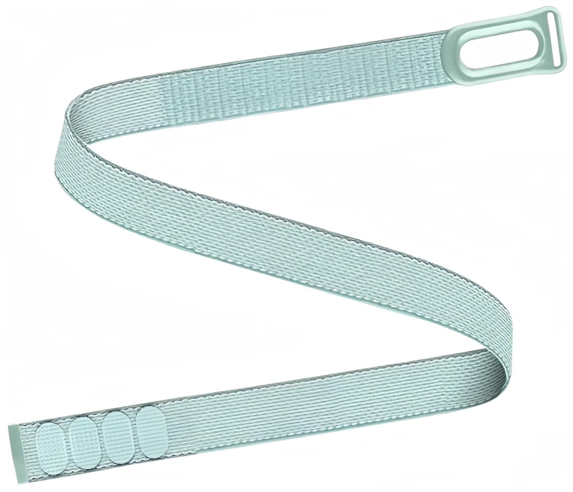 BoerHang Biceps Training Band Compatible with Google Fitbit Air, 500mm in Length, Woven Nylon Strap, [Unisex] Provides stable Support for Biceps and Calves, Replaceable armbands for sports.Mist Color