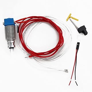 Blurolls V6 Hotend Pre-assambled Kit for PRUSA I3 MK3 MK2S/MK2.5 V6 Nozzle Fun Pack Optional (Color : 1, Size : MK3 with 6p 0.4)