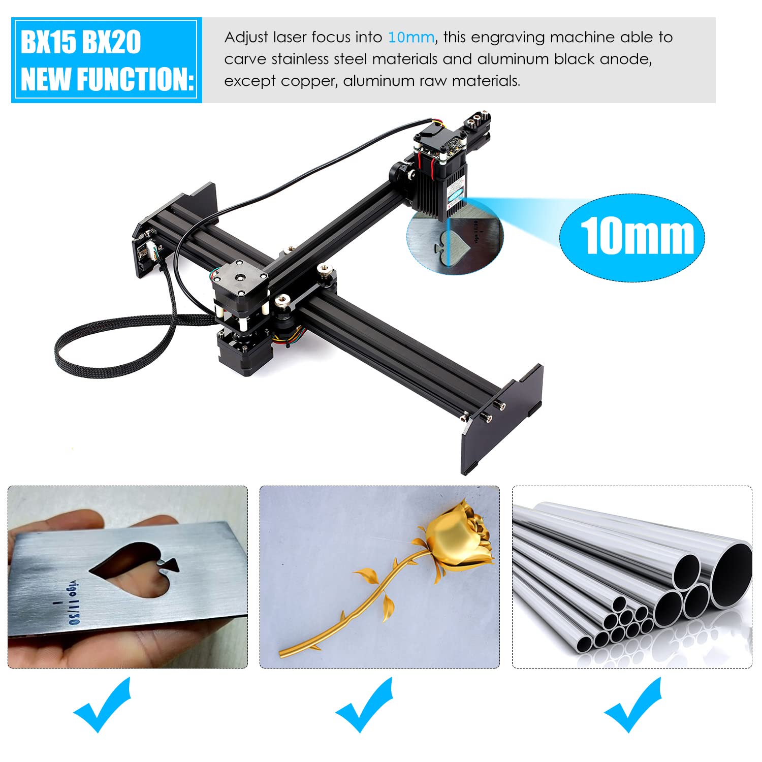 Macchina per incisione laser ad alta velocità mini desktop stampante per incisore laser portatile per la casa arte artigianale taglierina per incisione laser fai da te