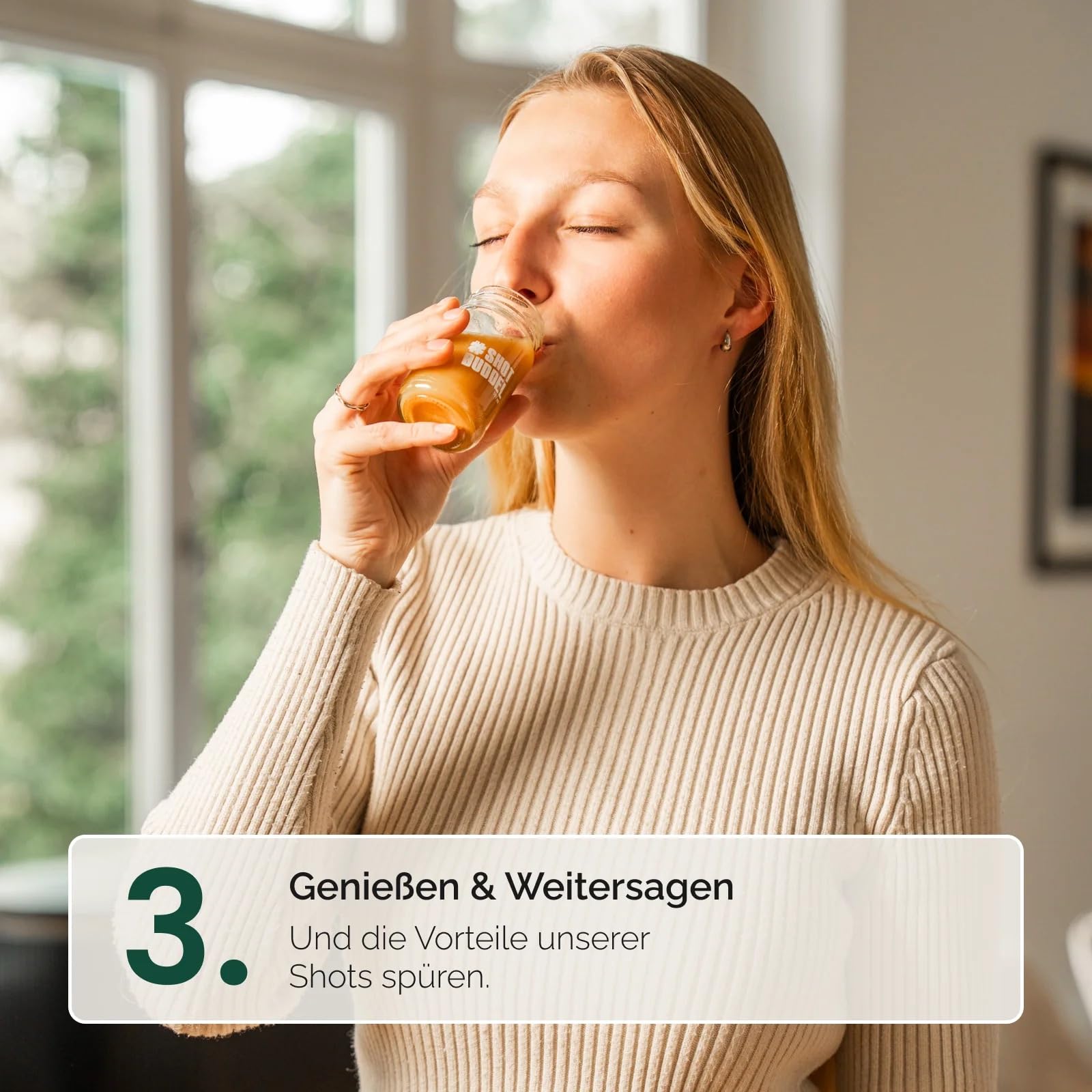 Mittleres Routineset - Ingwer Shots (60 Stk.), Grüne Shots (50 Stk.), Guarana Shots (40 Stk.), Daily Shot (120 Stk.) - Immunsystem¹, Darmfunktion², & Anti-Müdigkeit⁴ - 100% echte Zutaten