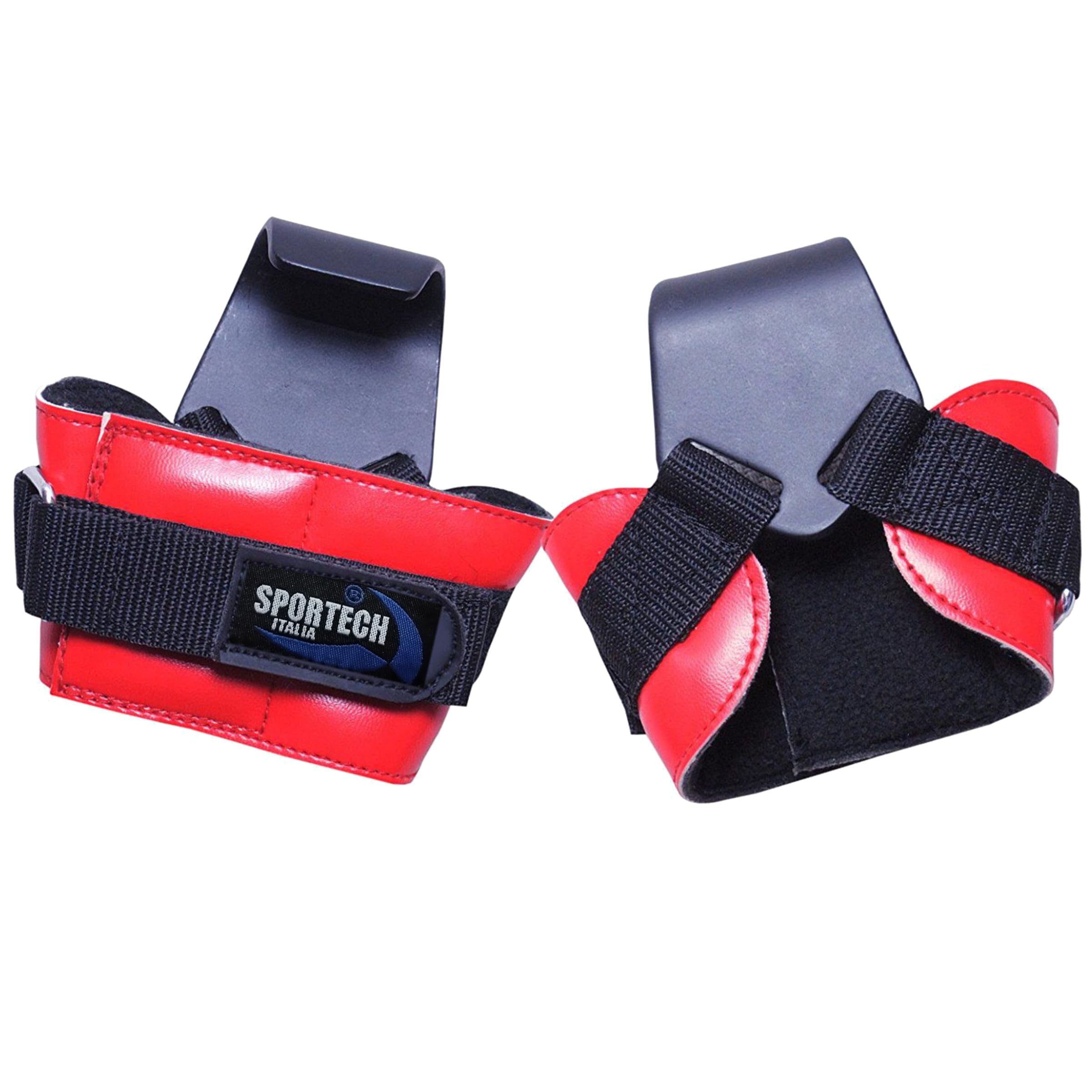 Ganci Palestra Imbottitura Chiusura Strappo Hand Grip Sollevamento Pesi Versa Grip Allenamento Muscolare Body Building Fitness