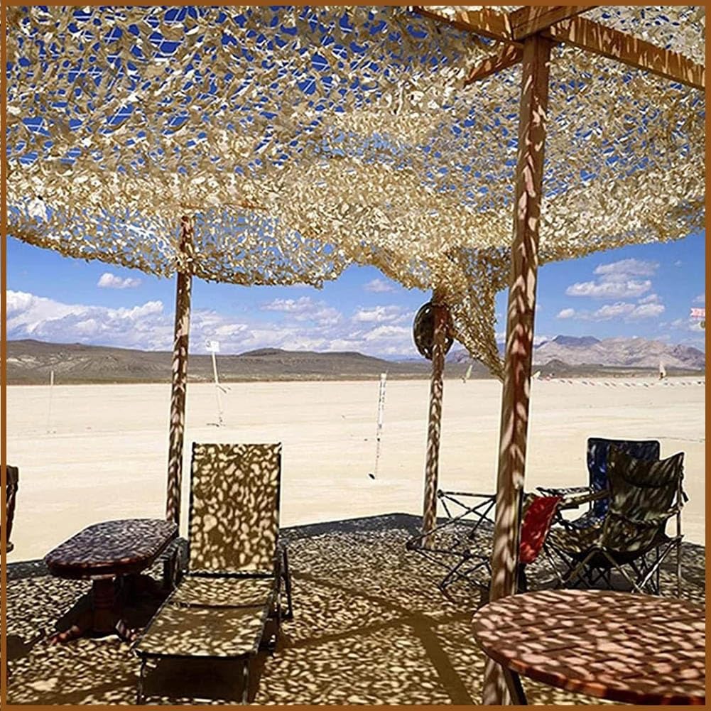 KUWAI Red De Camuflaje para Camping Militar,Jungle Camo Netting del Desierto para La Decoración De Fiestas Al Aire Libre Observación De Aves En La Jungla Disparos Redes De Protección Solar