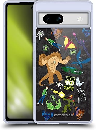 Miniatura 8 de Head Case Designs Officially Licensed Ben 10 Alien Force Omnitrix Graphics Soft Gel Case Compatible with Google Pixel 7a
