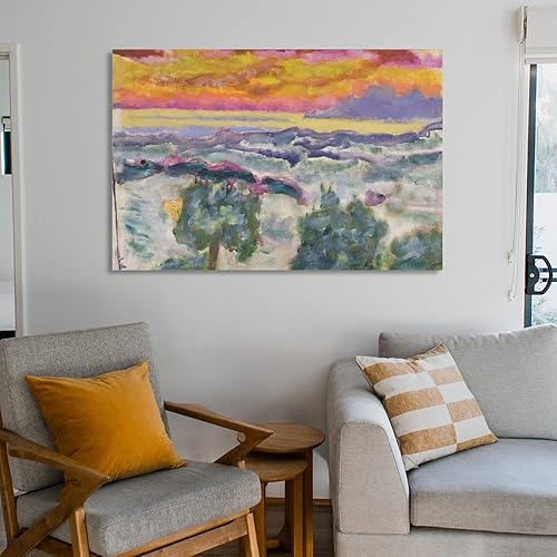 Miniatura 6 de Pierre Bonnard - Póster artístico en lienzo de 1939 con diseño moderno de decoración de dormitorio familiar de 12 x 18 pulgadas (11.8 x 17.7 in)