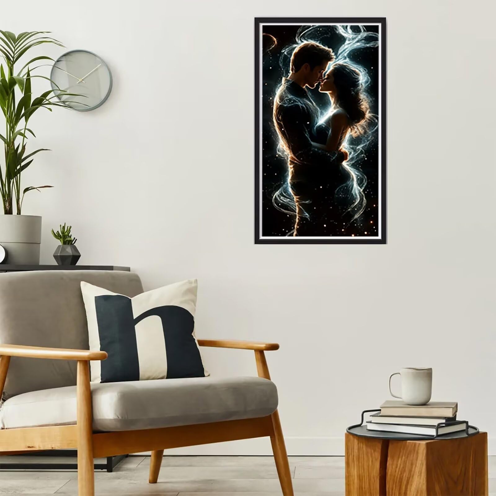 Para diamentowych obrazów dla dorosłych, duży, XXL, 80 x 160 cm, zestaw do malowania diamentami 5D, zestaw do majsterkowania, dla dziewczynek 8 lat, zestaw do majsterkowania, dla początkujących, pełne