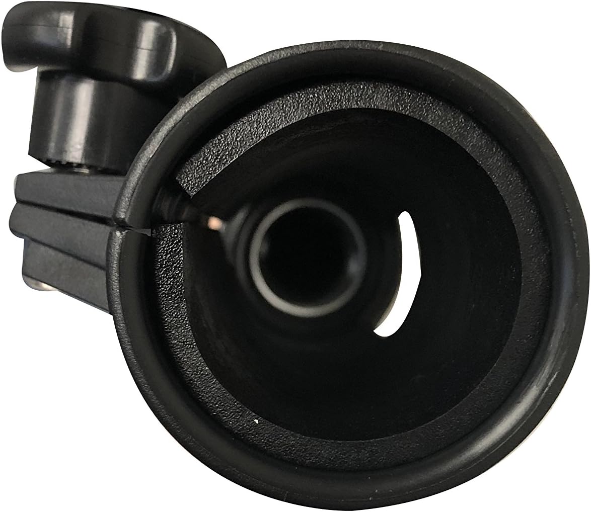 Pactrade Marine Boat Tiller Handle Extension Ergonomic Grip Anodized Aluminum Tubing Suitable for Outboard and Hand-Operated Universal Trolling Motor (Fixed Length 17.5")