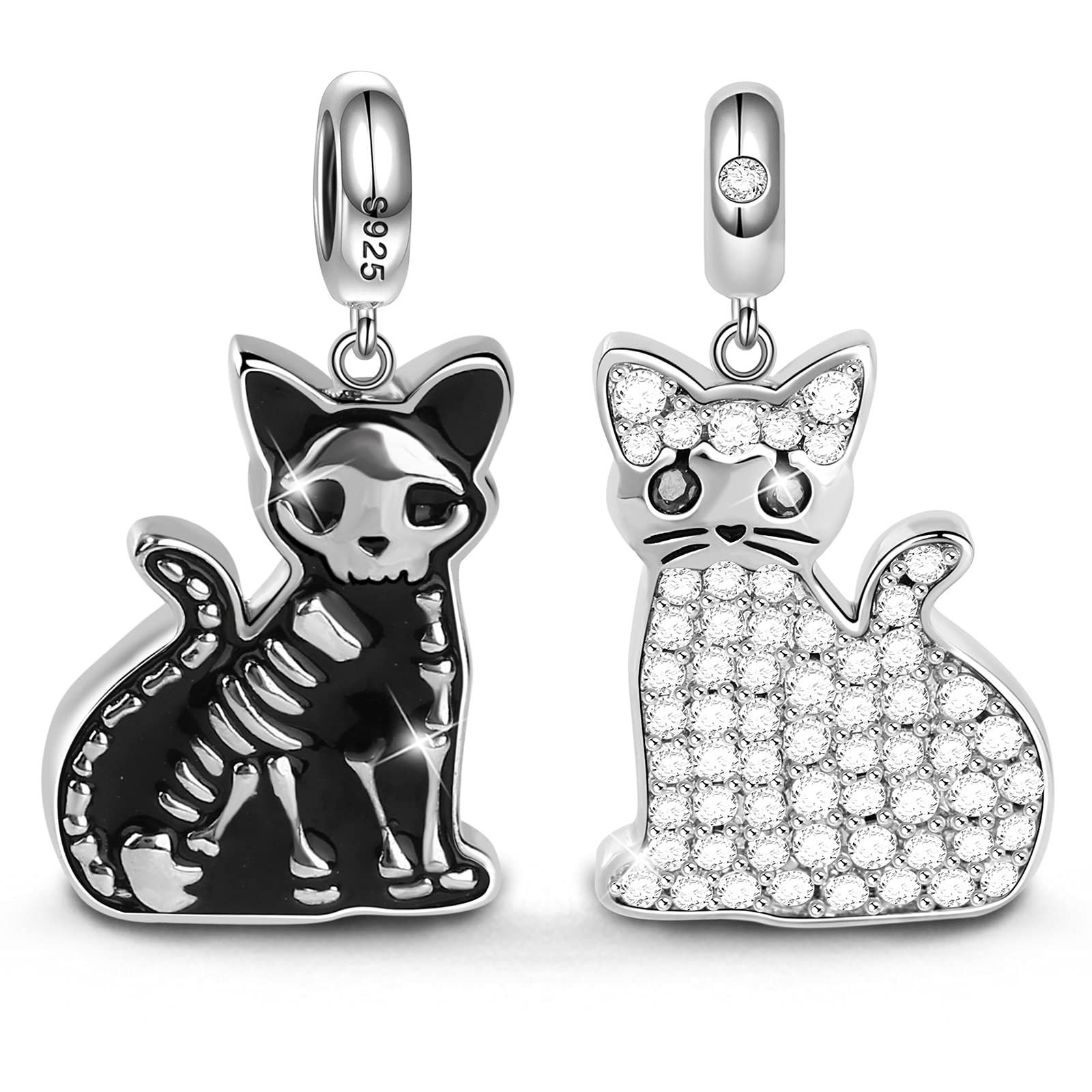 Charm in Argento 925 con Cristalli Blu - Mese di Settembre Modello