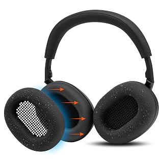 WC SweatZ XM6 – Patented Silicone Earpad Sweat Covers Compatible with Sony WH-1000XM6 by Wicked Cushions | Does not fit WC PadZ XM6 XL | Sweatproof & Easily Washable | Black - Amazon product rated Grade A