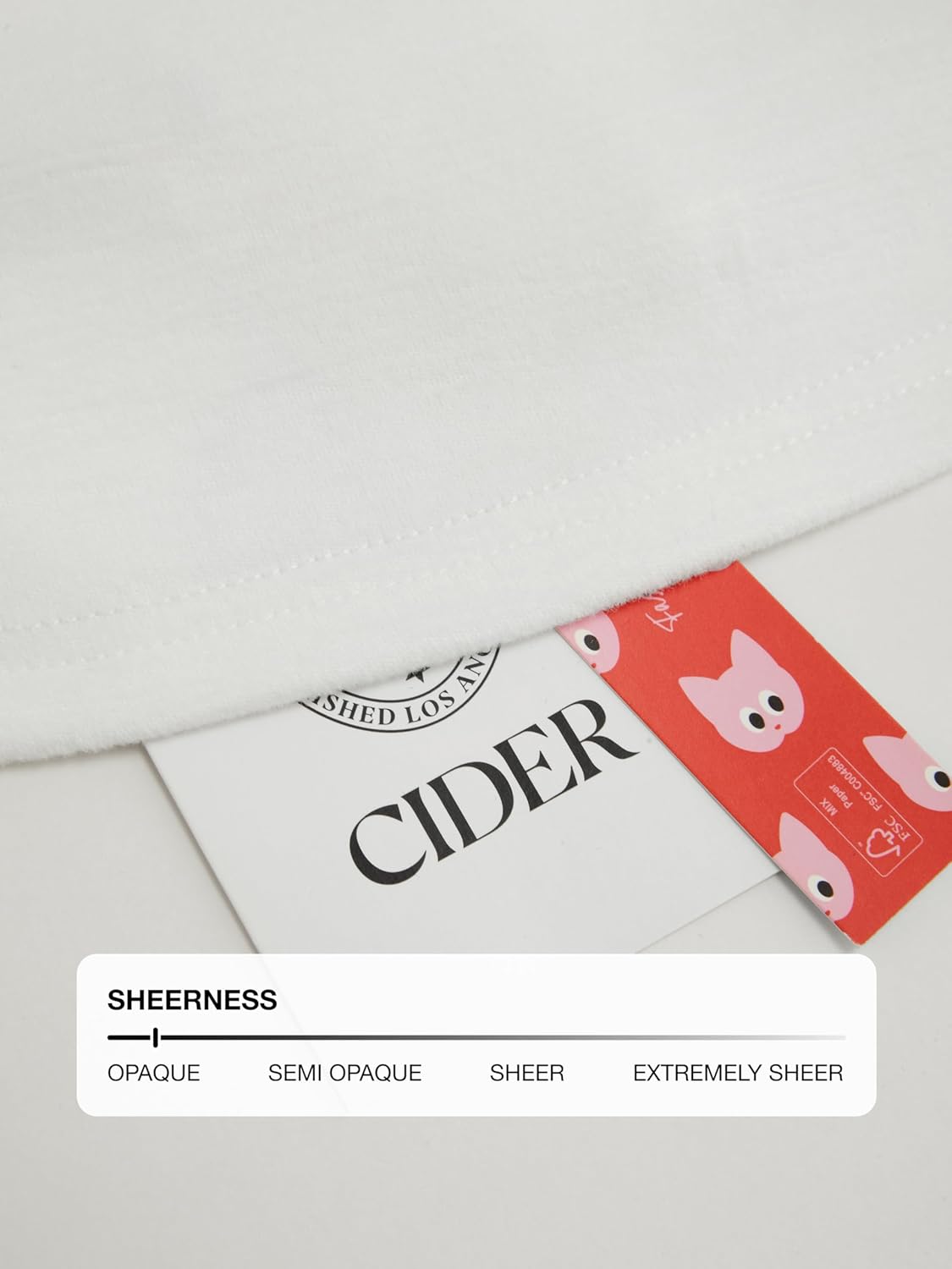 CIDER Long Sleeve Tops for Women Thermal Shirts Crew Neck Ruched Basic Fall Top Slim Fitted Casual Tee Shirt - Image 2