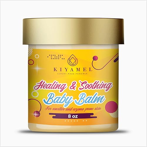 Bálsamo natural para bebés con mango y manteca de karité, bálsamo corporal hidratante para pieles sensibles, aceite de jojoba, vitamina E, aceite