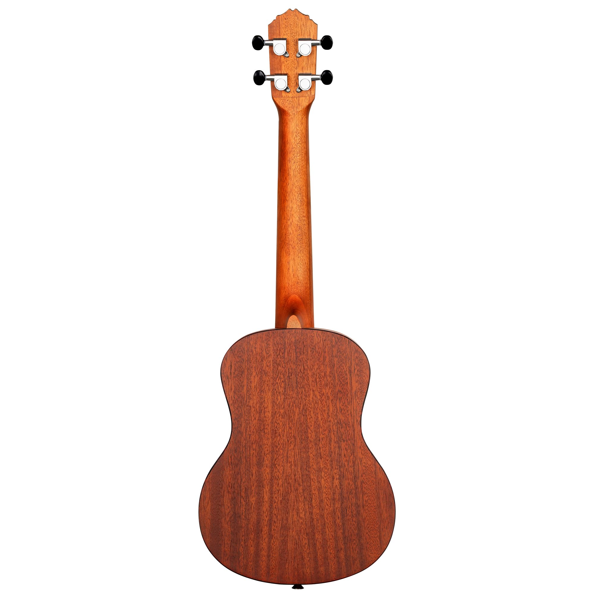 Ortega RU5 mm-TE - Ukelele tenor con parte superior de caoba y cuerpo de Sapele en acabado satinado, 18 trastes, Marrón