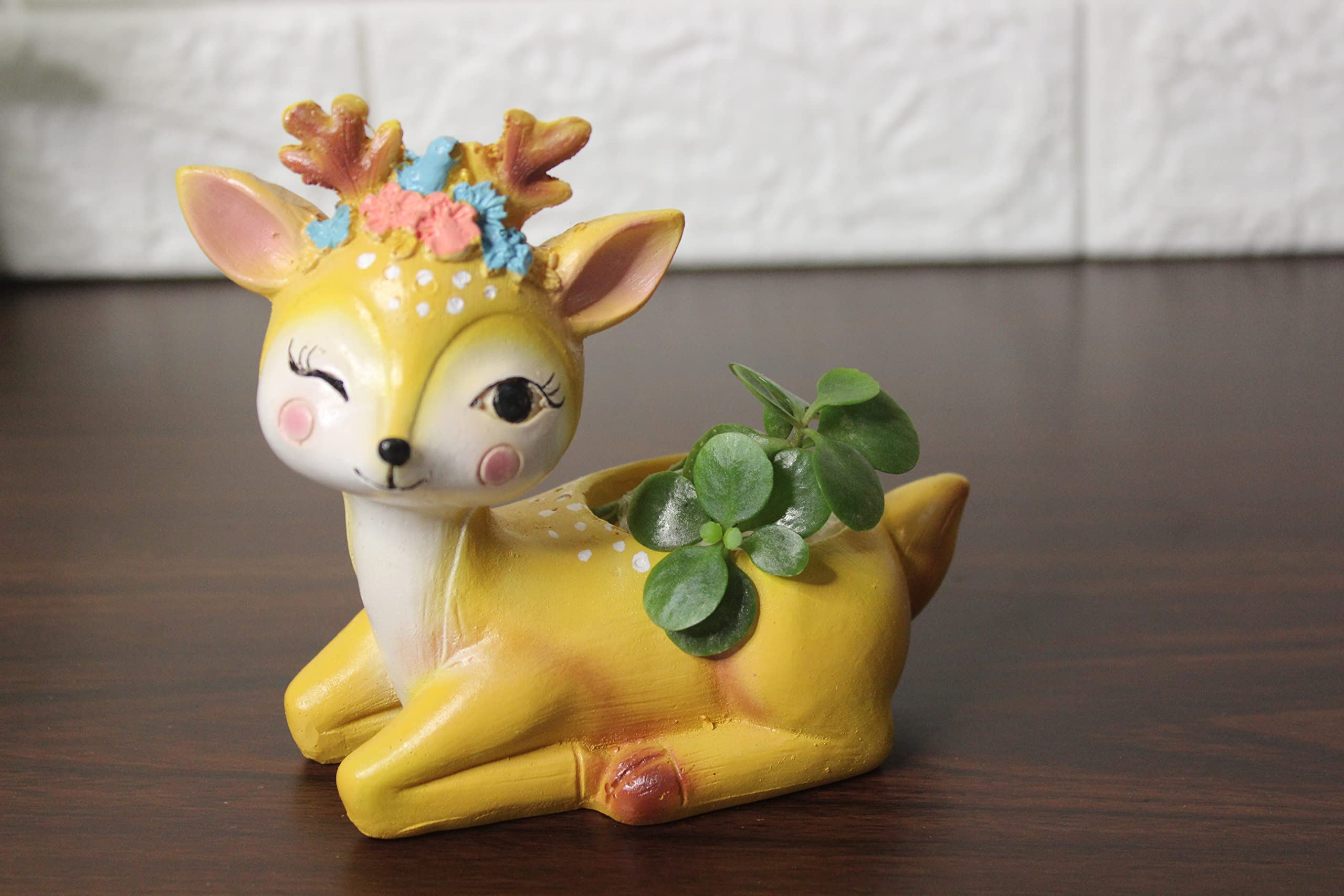 Homesutraa Deerly Beloved Resin Planter – A Cute, Stylish Abode for Your Succulents! (B08FHBDDC9) Amazon Price History, Amazon Price Tracker