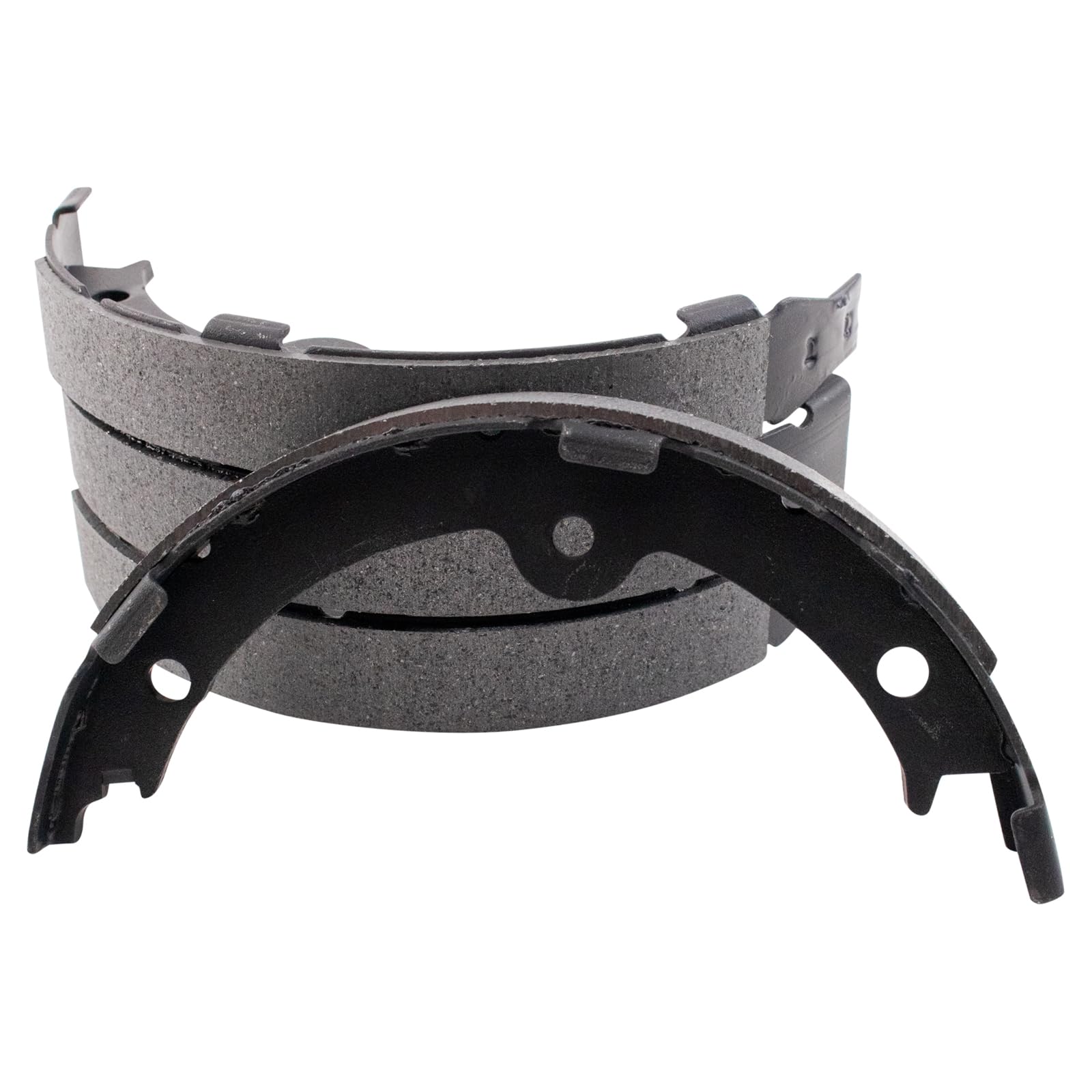TRQ Rear Parking Brake Shoe Set