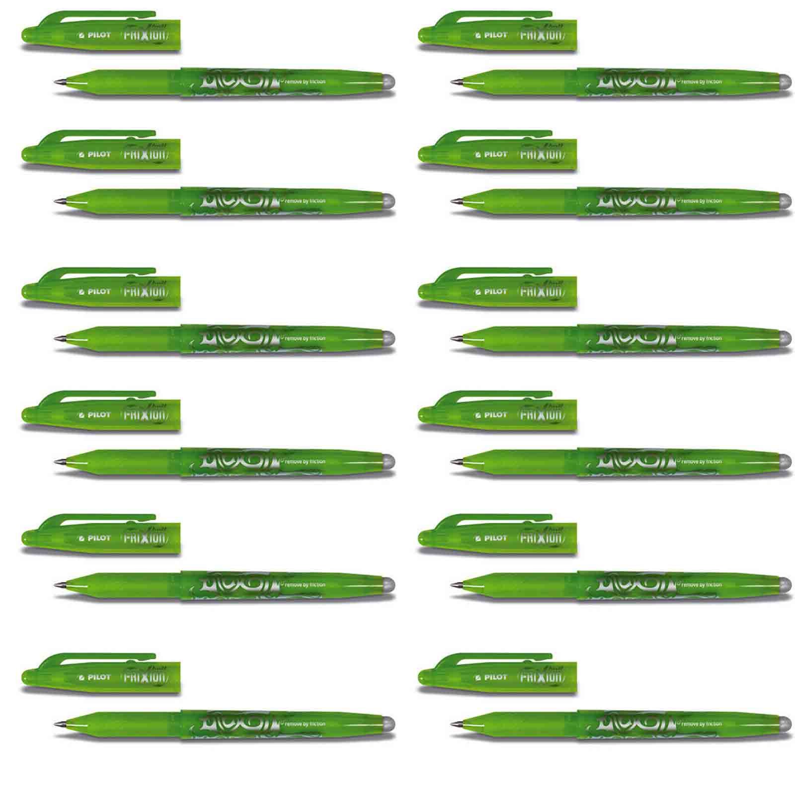 Pilot Frixion Erasable Ballpoint Pen light green