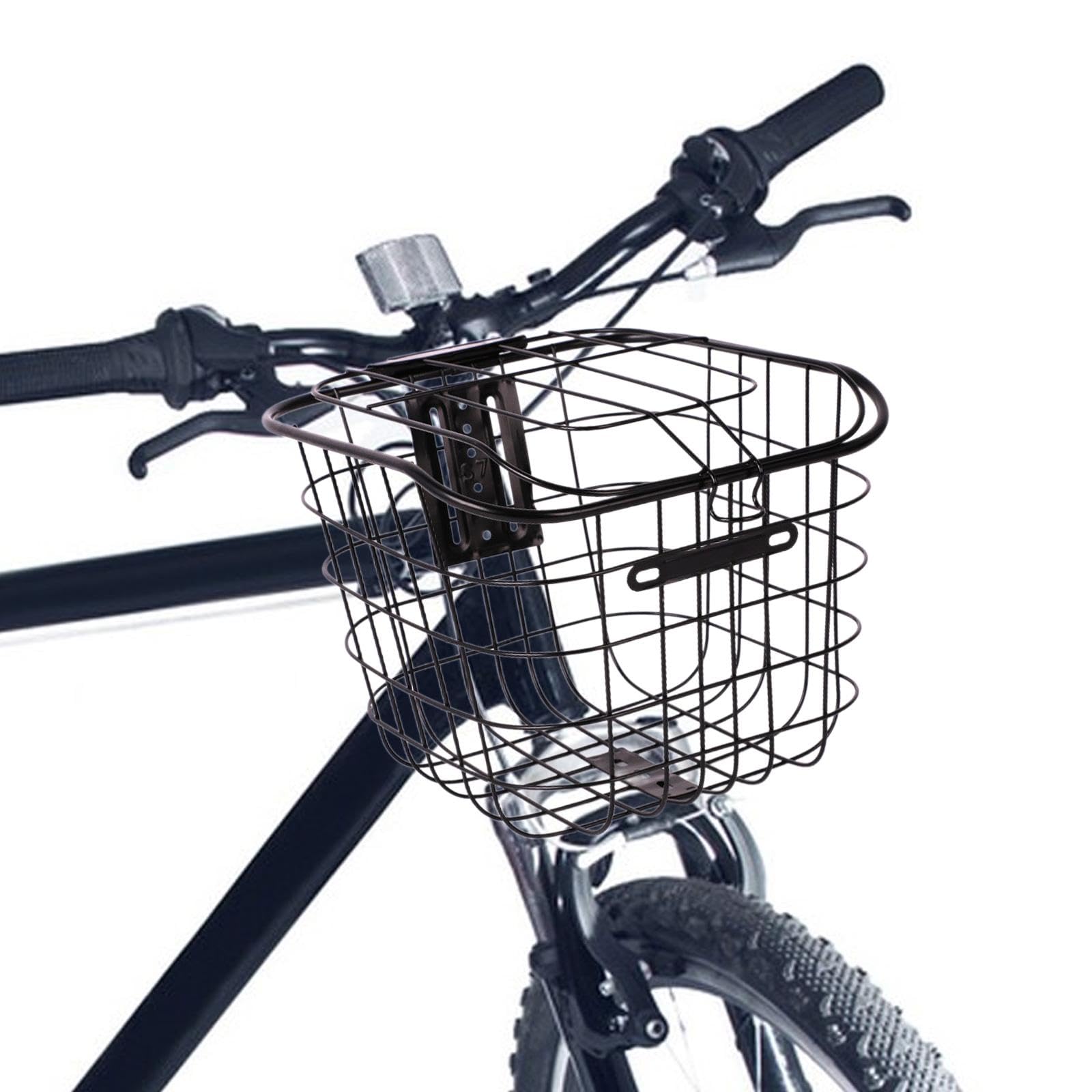 Kowaku Cestino Anteriore Per Bici Vintage – Portaoggetti In PP Per Manubrio, 33,5x23x25 Cm, Impermeabile, Facile Montaggio