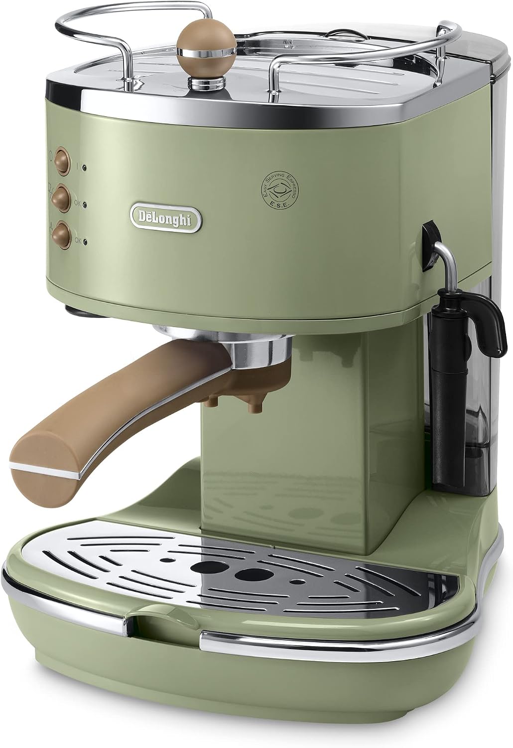 DeLonghi ECOV 311.GR Cafetera automática independiente, 1100 W, 1,4 L, 15  bares, acero inoxidable, verde : Amazon.es: Hogar y cocina