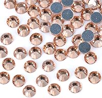 Vista 122 de 1440 piezas de diamantes de imitación termoadhesivos SS20 color púrpura2 con parte posterior plana, gemas de cristal de vidrio para ropa, camisas