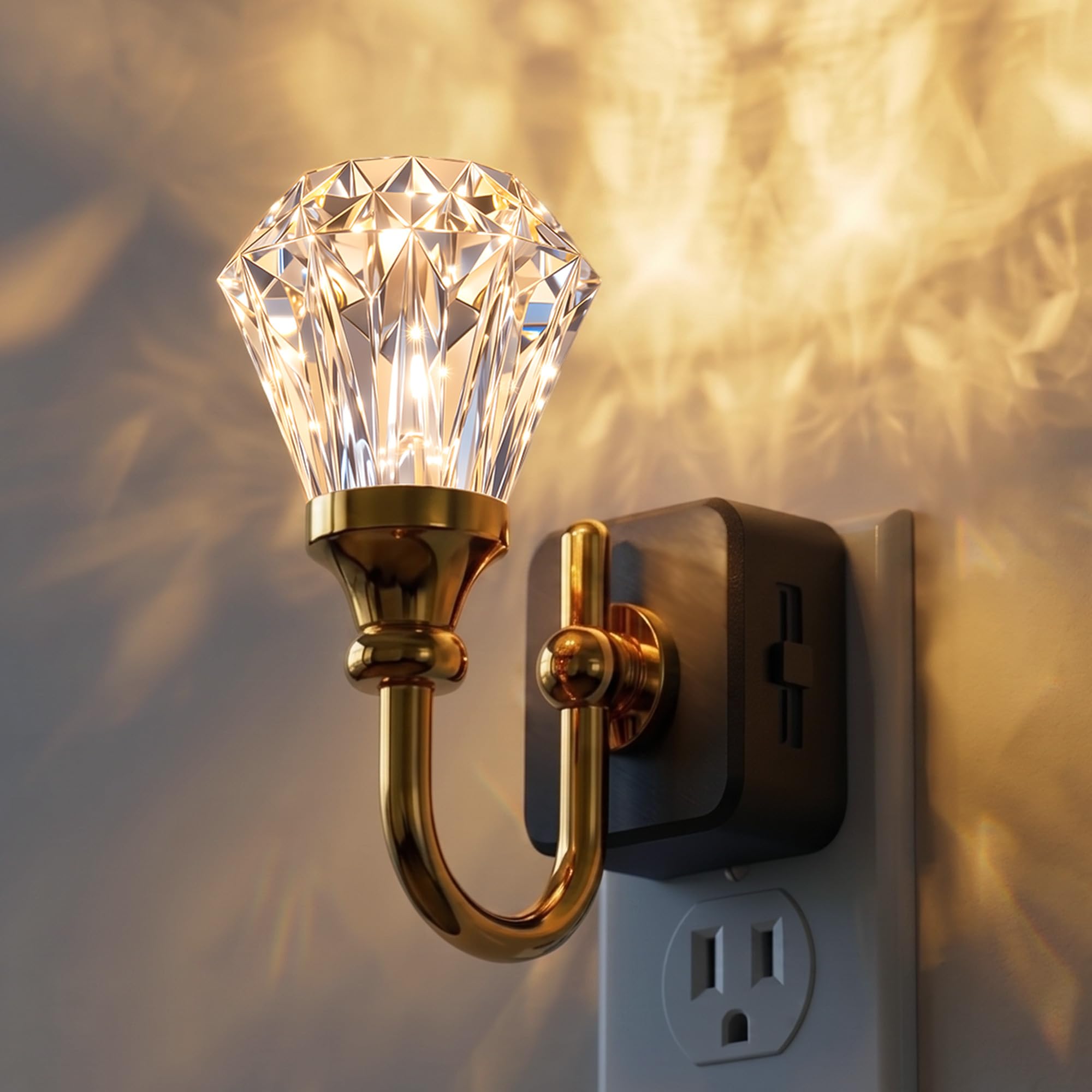 L LOHAS LED Night Lights Plug into Wall, 3000K Soft Warm Night Light