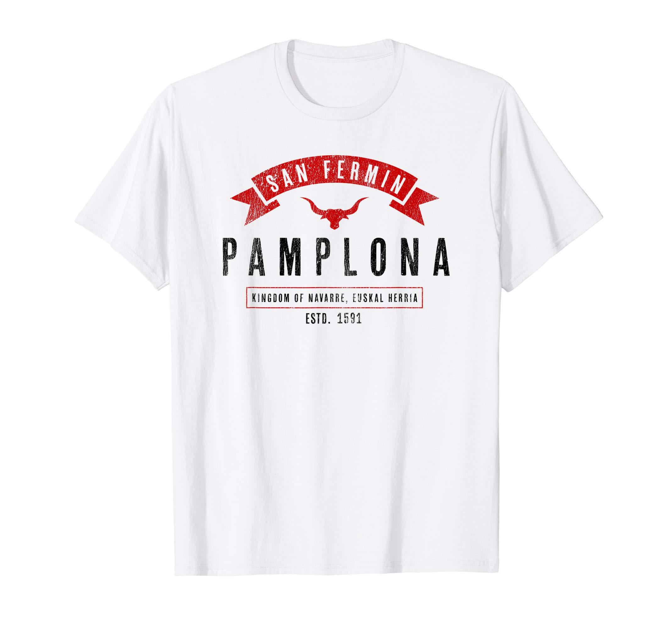 Basque: Pamplona Shirt / San Fermin T-Shirt