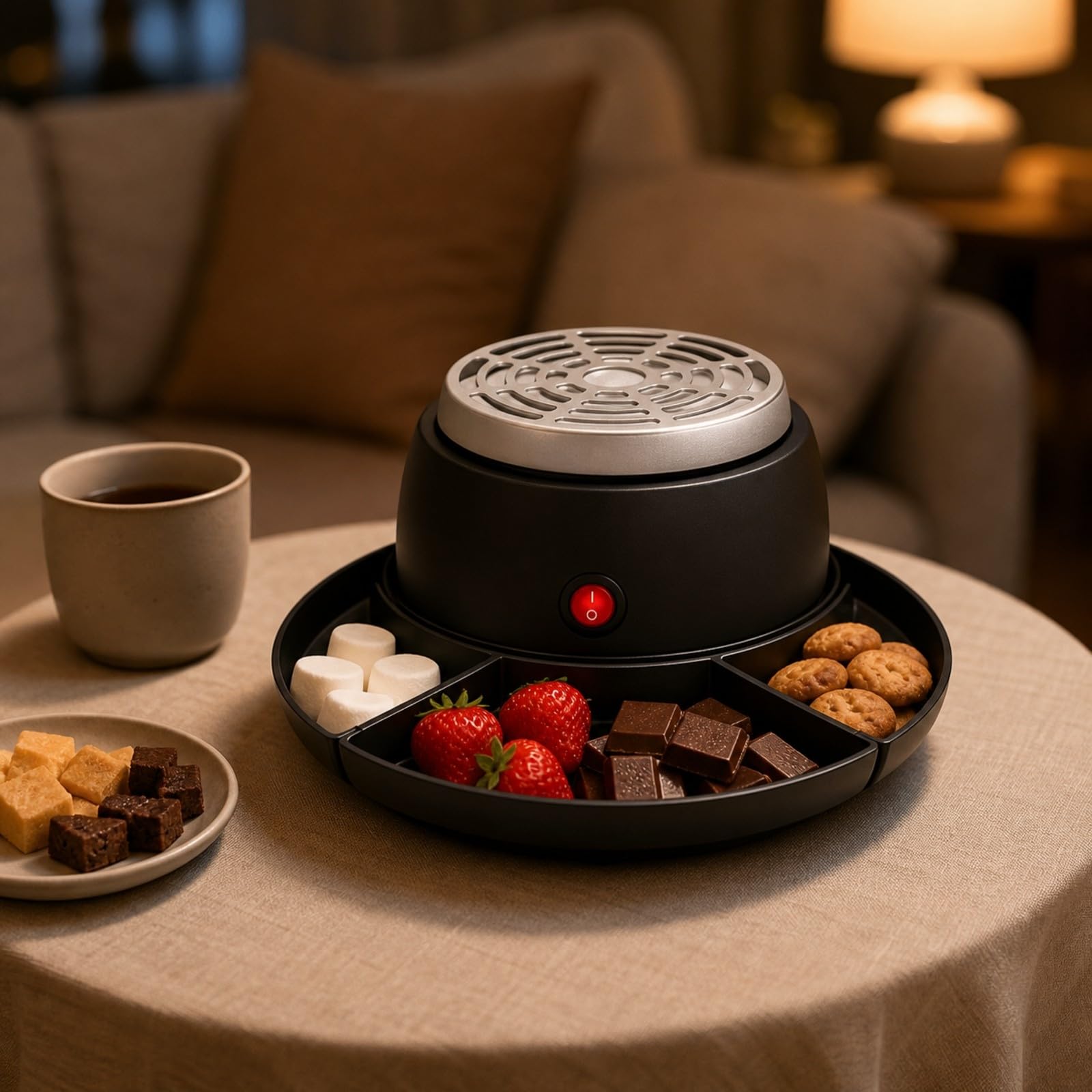 Olla Chocolate rretido Eléctrica | Compacto, Máquina Fundidora Chocolate con Control Temperatura, Segura, para Cocina, Familias