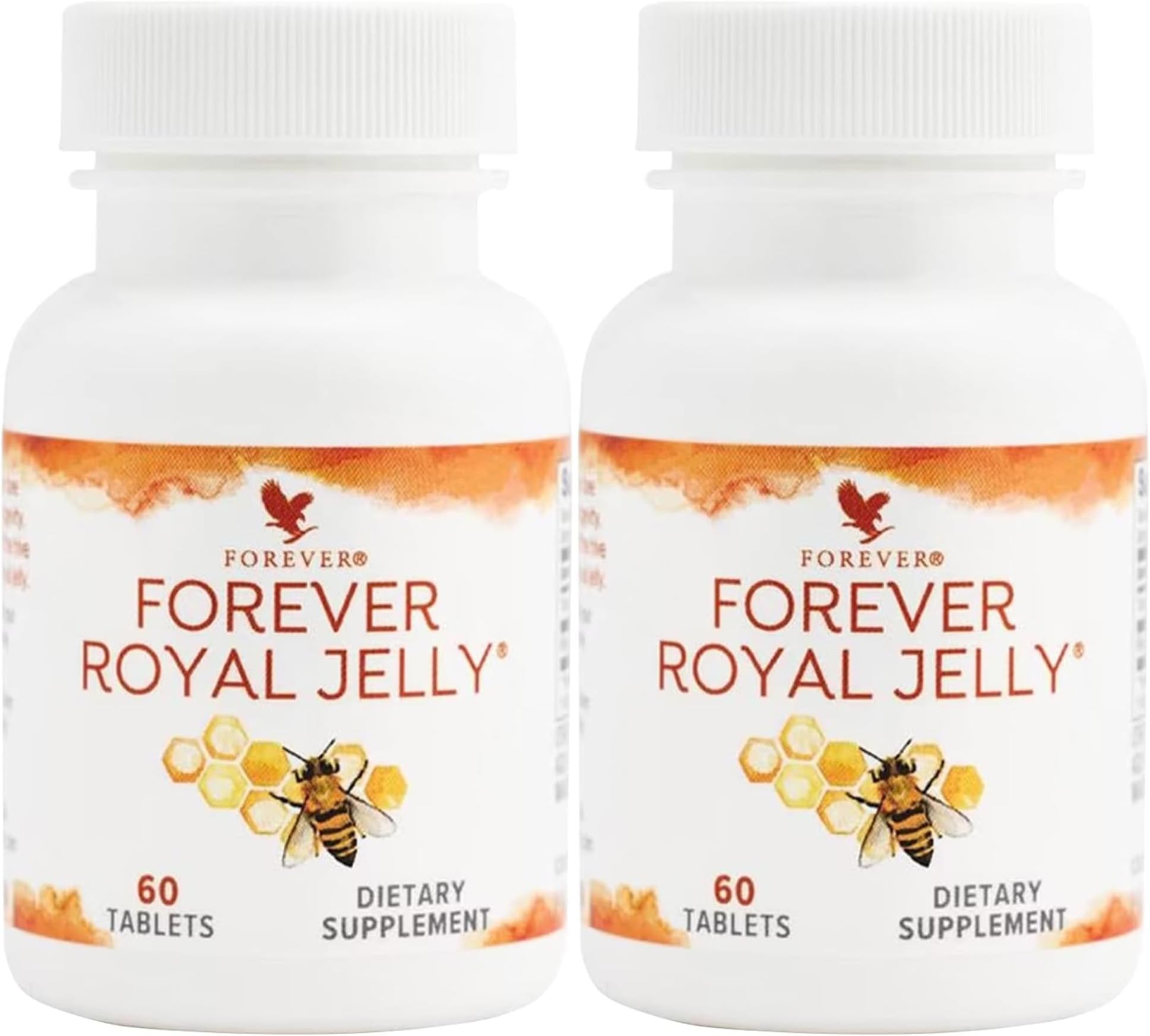 Forever Living - Royal Jelly - Vegetarian-Friendly and Gluten-Free Supplement for Energy and Vitality - 2 Bottles