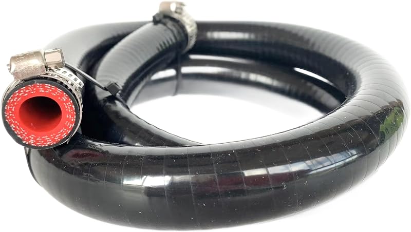 Mangueira de aquecedor em silicone bekelan 13 mm, reforçada 4 camadas – 0,91 m