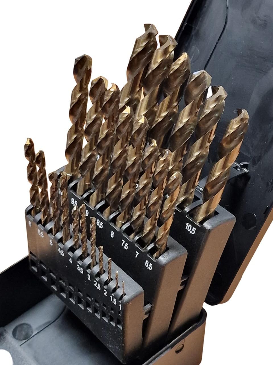 202 Piece Cobalt Drill Bit Set (HSS-Co/Inox) HSS Metal - Designed for ...