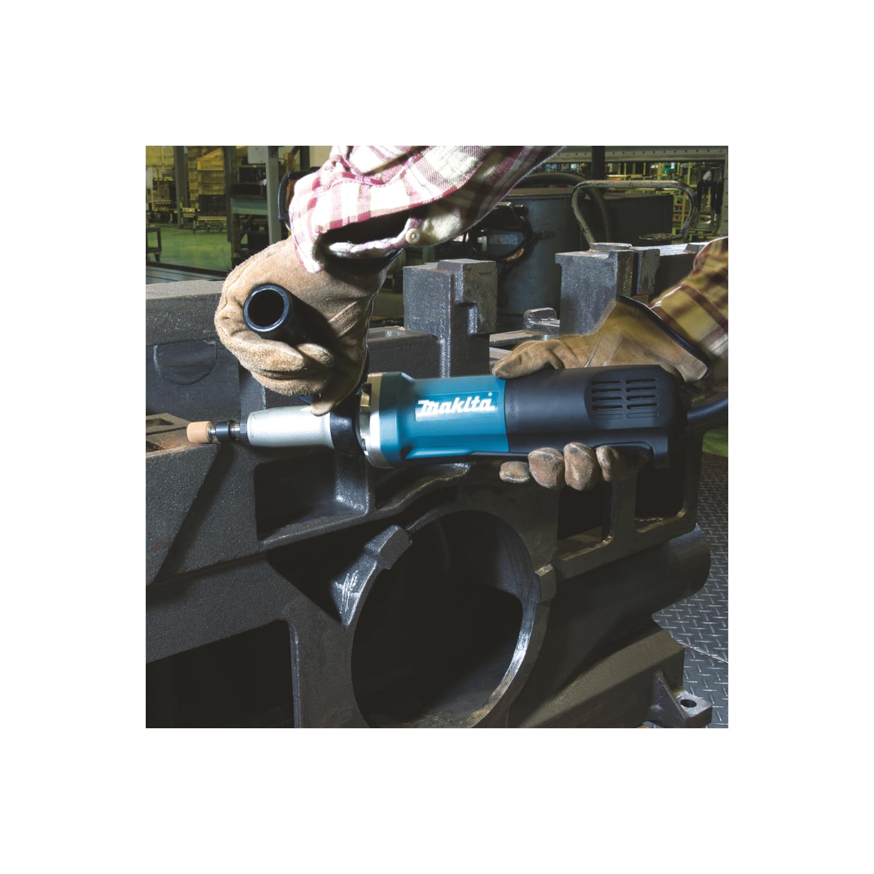 Makita GD0801C - Amoladora Recta 6-8Mm 750W