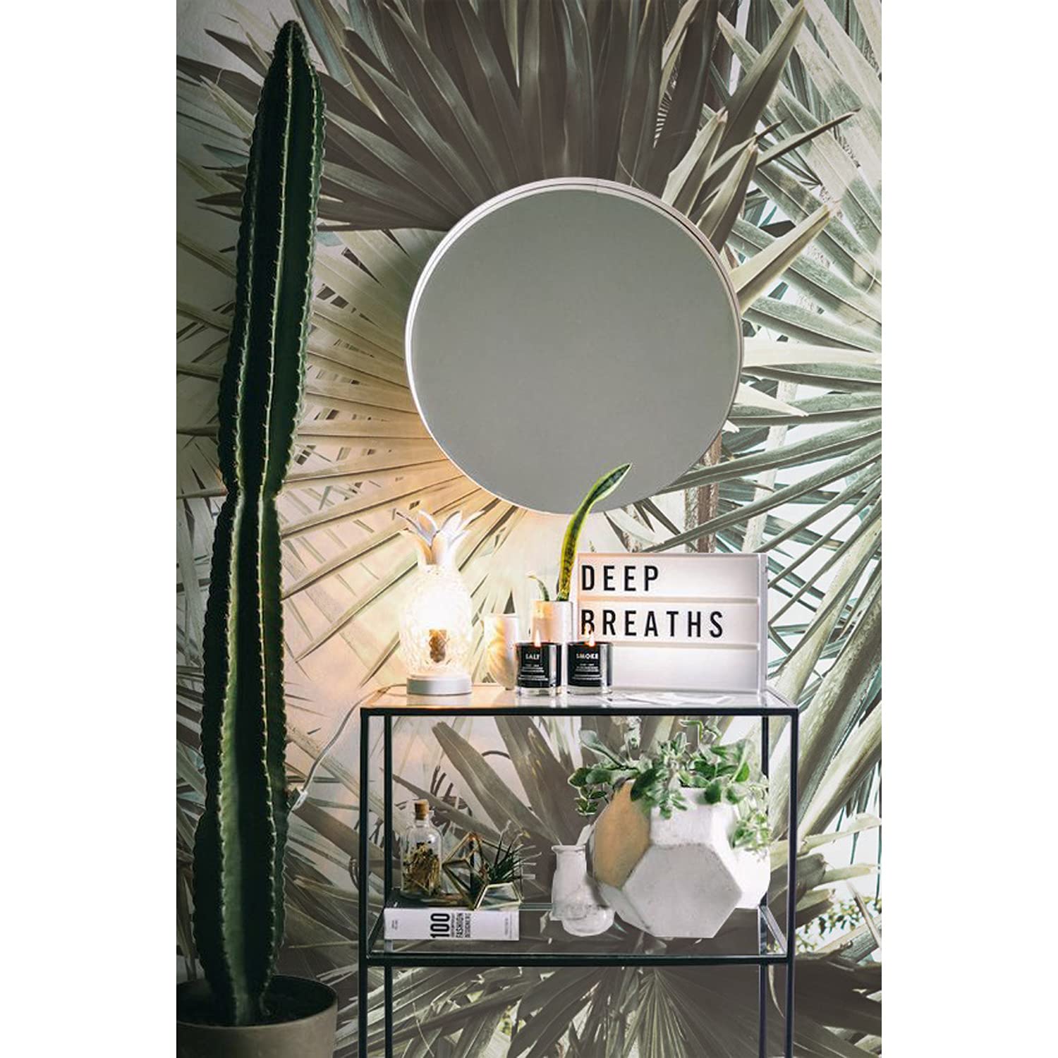 Papier peint tropical chambre déco murale salon moderne 208x146cm