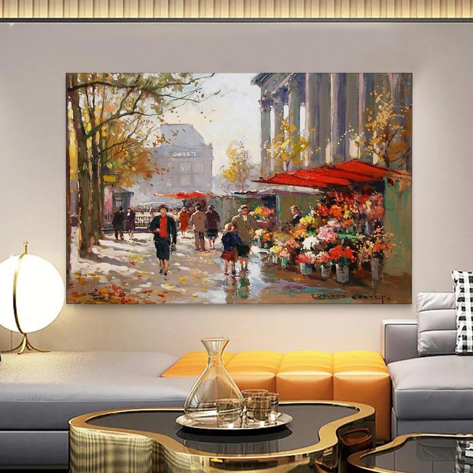 Amazon.co.jp: Edouard Cortesエドゥアール・コルテス画家絵画