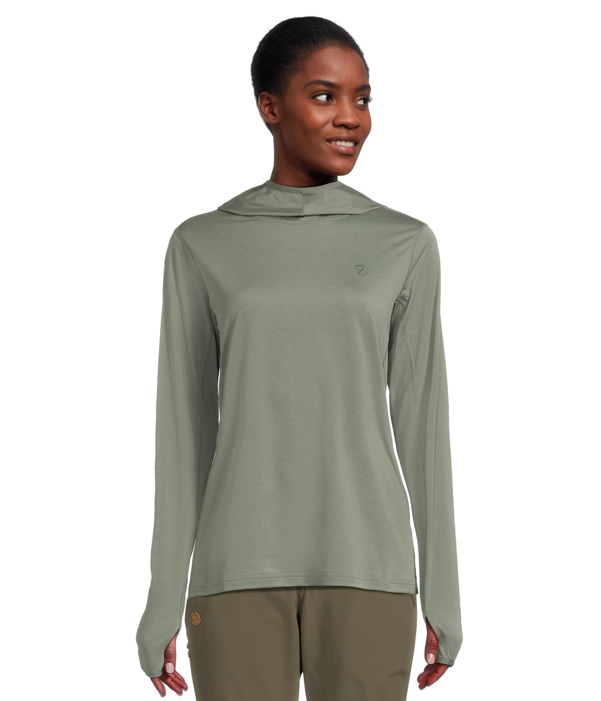 はせっす様 ライトグリーンフーディー Fjallraven Abisko Sun Hoodie - Women's Patina Green X-Small