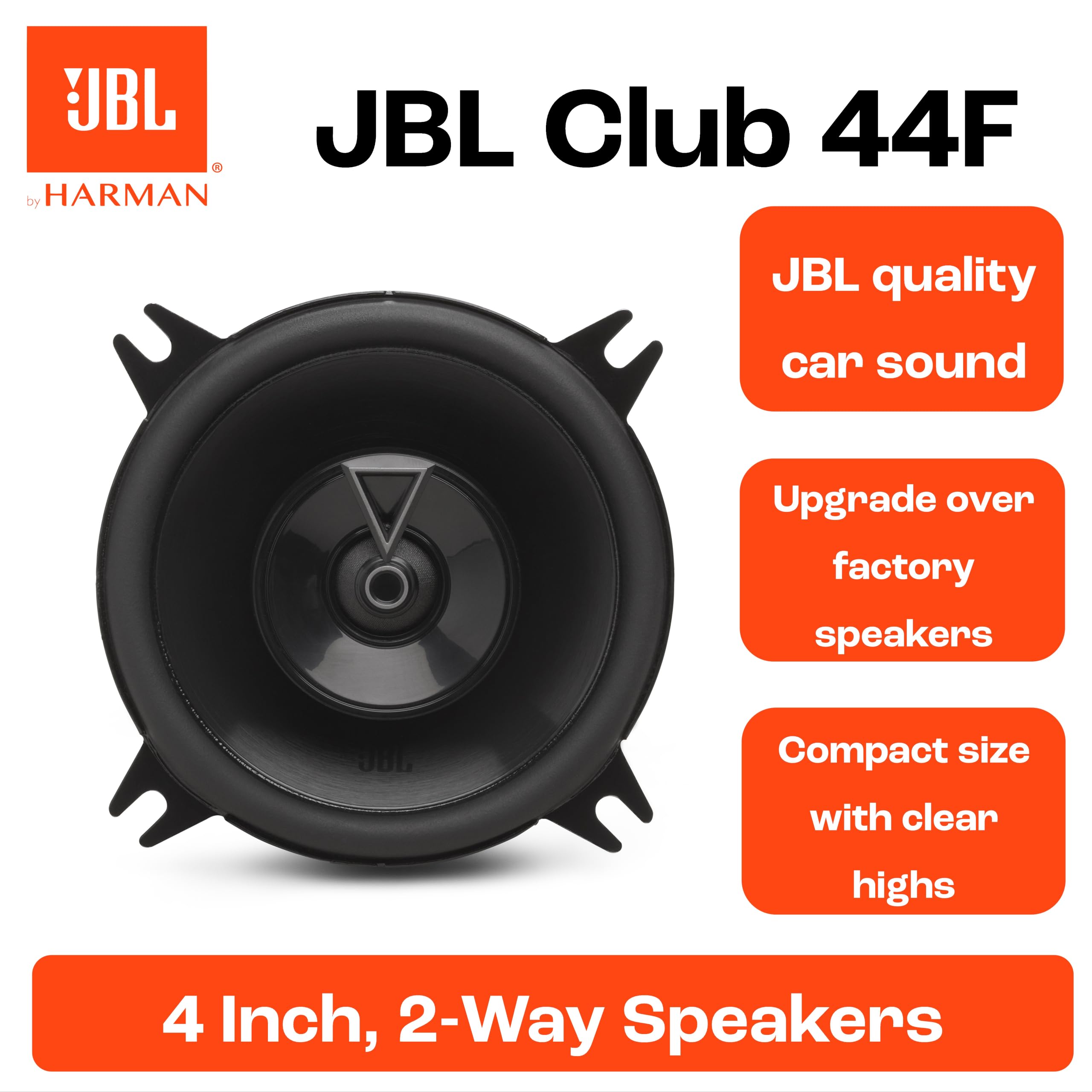 JBL Club Gen3 44F 4.0'' (10cm) Speaker Set Coaxial : Amazon.co.uk
