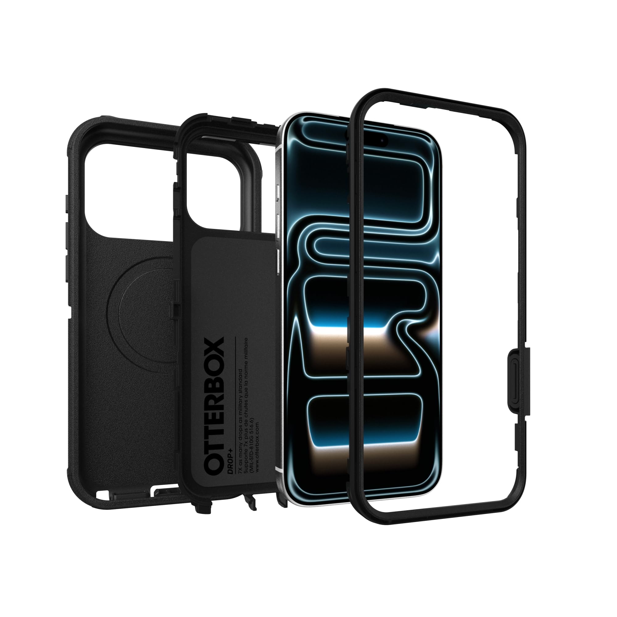 OtterBox iPhone 17 Pro Max Defender Pro Series Case - Black Product Image 4