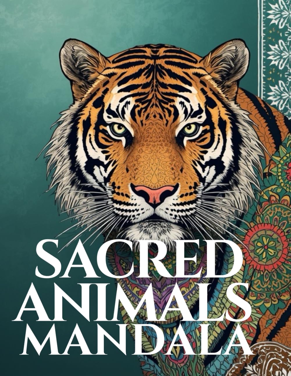 SACRED ANIMALS MANDALA