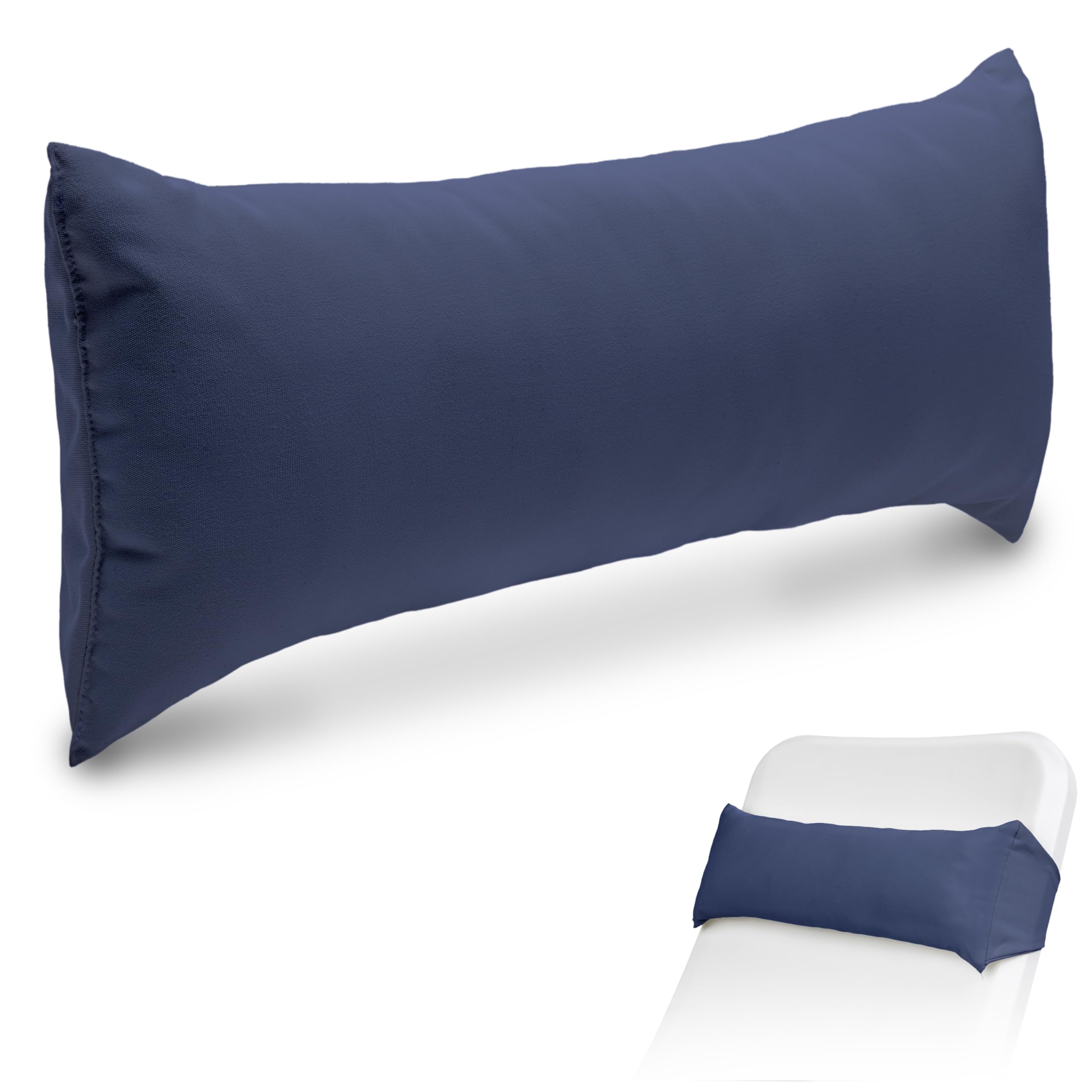 Coast Modern Lounge Chair Pillow with Strap - Navy