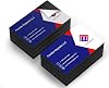 Self Adhesive Magnetic Mount for Business Card Magnets & Save The Date Cards- Peel n Stick Backs - 20 mil (10)