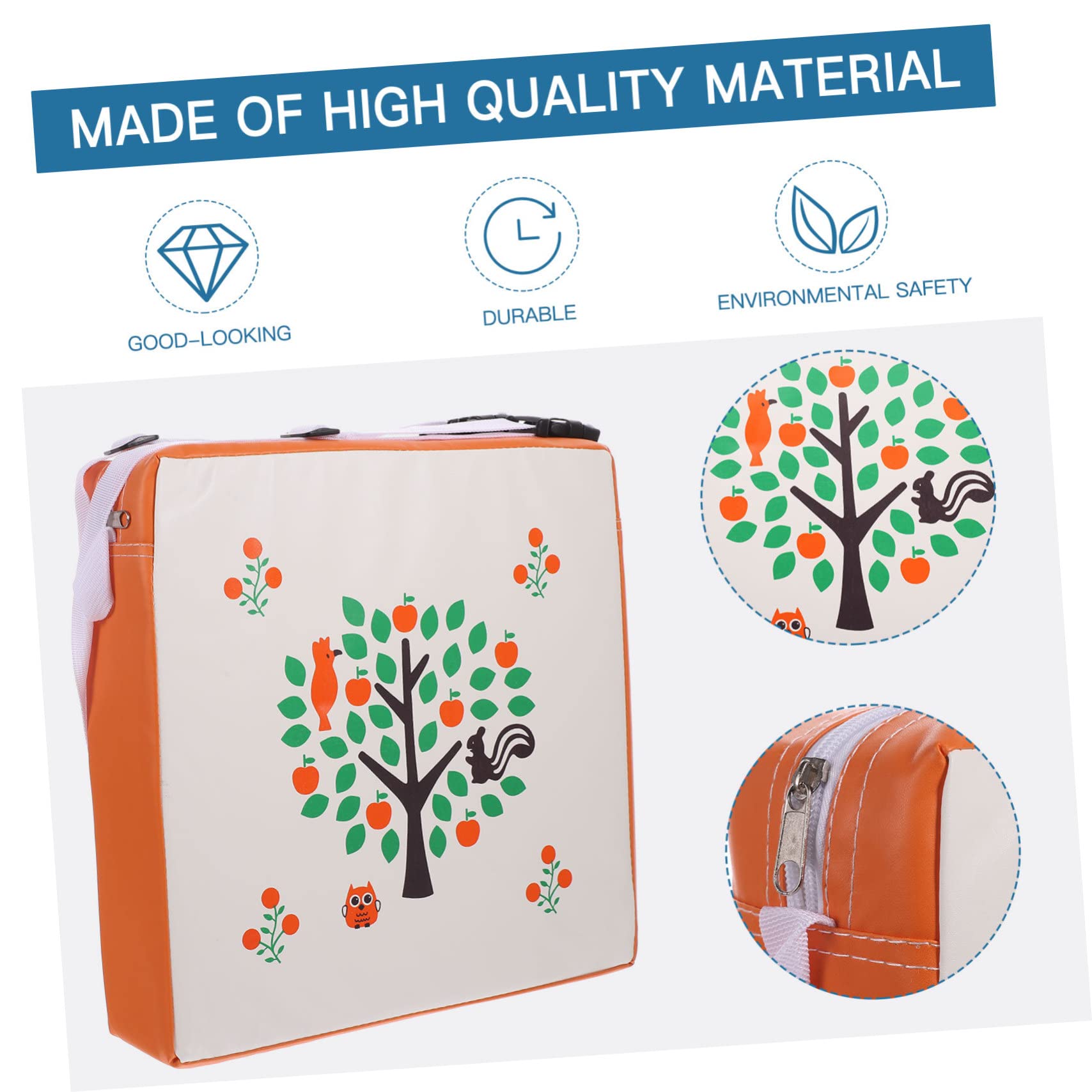 Toyvian Portable 1 Pc Almohadilla De Refuerzo Cojín De Aumento De Viaje Trona Para Bebe De Refuerzo Almohadilla De Para Niños Pequeños Silla Niño Pequeño Levantar Almohadilla