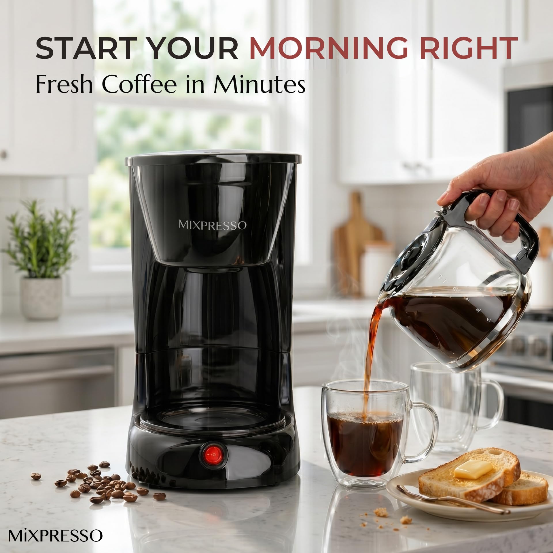 Amazon | 12-Cup Drip Coffee Maker, Coffee Pot Machine Including Amazon | 12-Cup Drip Coffee Maker, Coffee Pot Machine Including