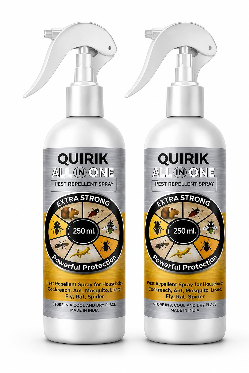 Natural All-in-One Insect Spray | Herbal Indoor Bug Control | Bedbugs, Ants, Mosquitoes Cockroach, Rat, Lizard, Bedbugs, Spider | Snake & Roaches Treatment | Safe for Home Use-image-31