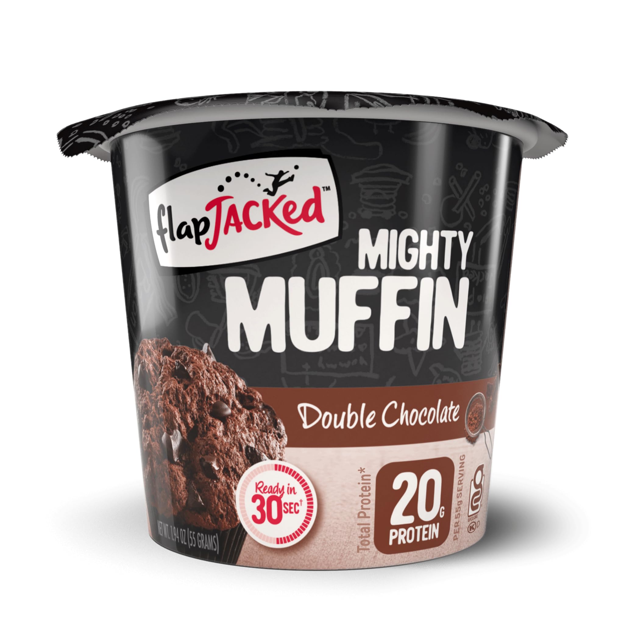 Amazon.com : FlapJacked Mighty Muffins, Gluten-Free Double