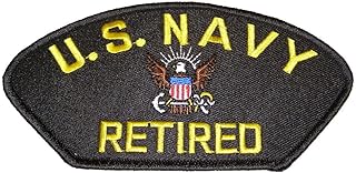 U S NAVY RETIRED WITH SEAL PATCH - Color - Veteran Owned Business