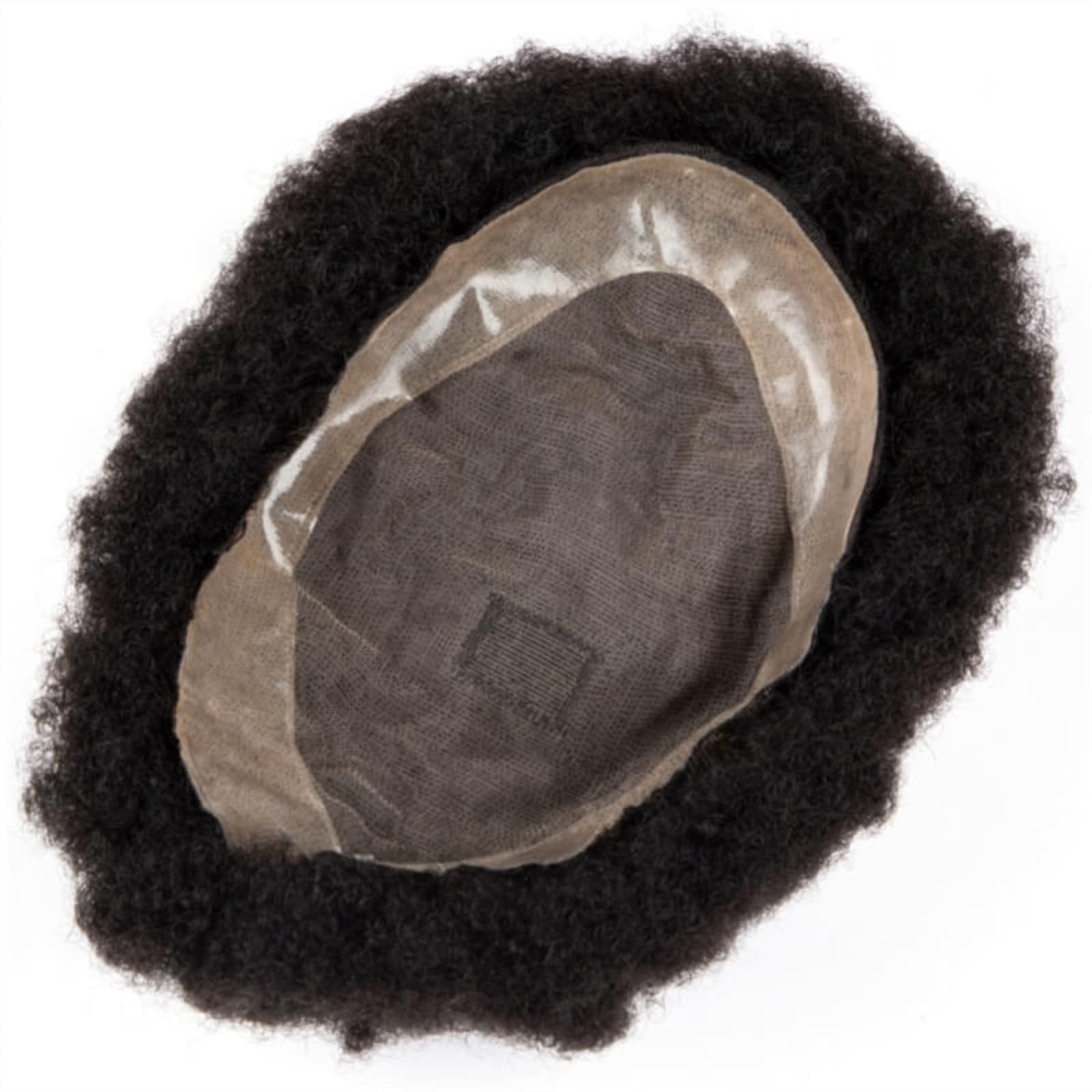 Tupet dla mężczyzn afro męski peruka, kapilara do włosów, trwała, delikatna monofrancuska koronka, peruka męska, proteza, 15,2 cm, system zastępczy, jedność, męski tuupet peruka męska (kolor