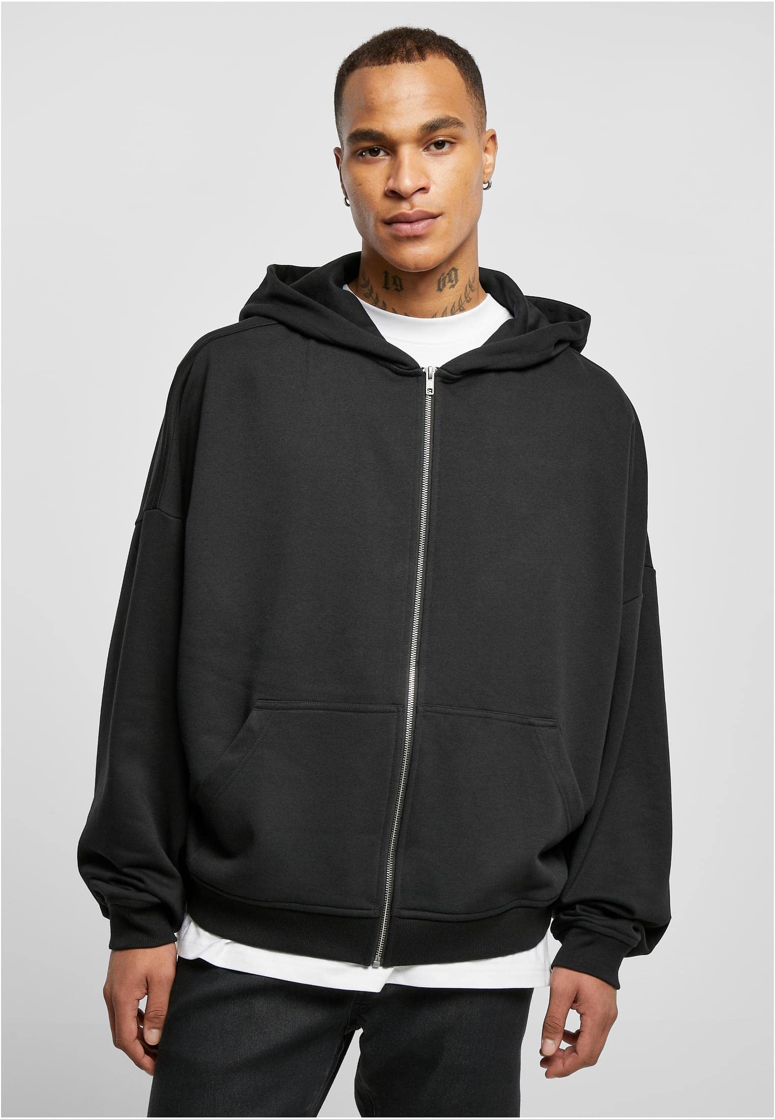Urban Classics Bluza z kapturem Mężczyźni Tb4921-90's Zip Hoody
