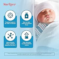 Vista 6 de MaryRuth Organics Gotas probióticas para bebés Probióticos líquidos de precisión para la salud digestiva Calmante para los cólicos Alivio