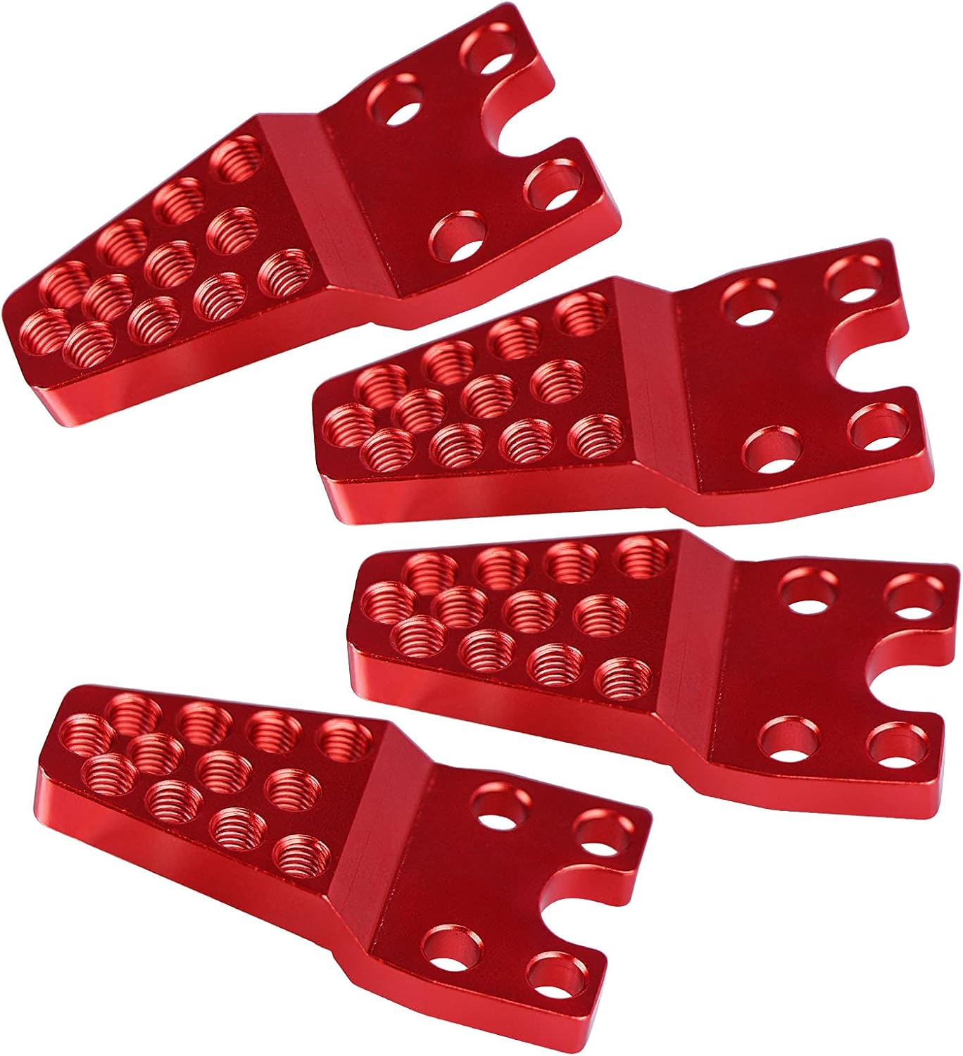 AIMROCK 4Pack Aluminum Adjustable Shock Mounts, Suspension Lift Kit Upgrade Parts