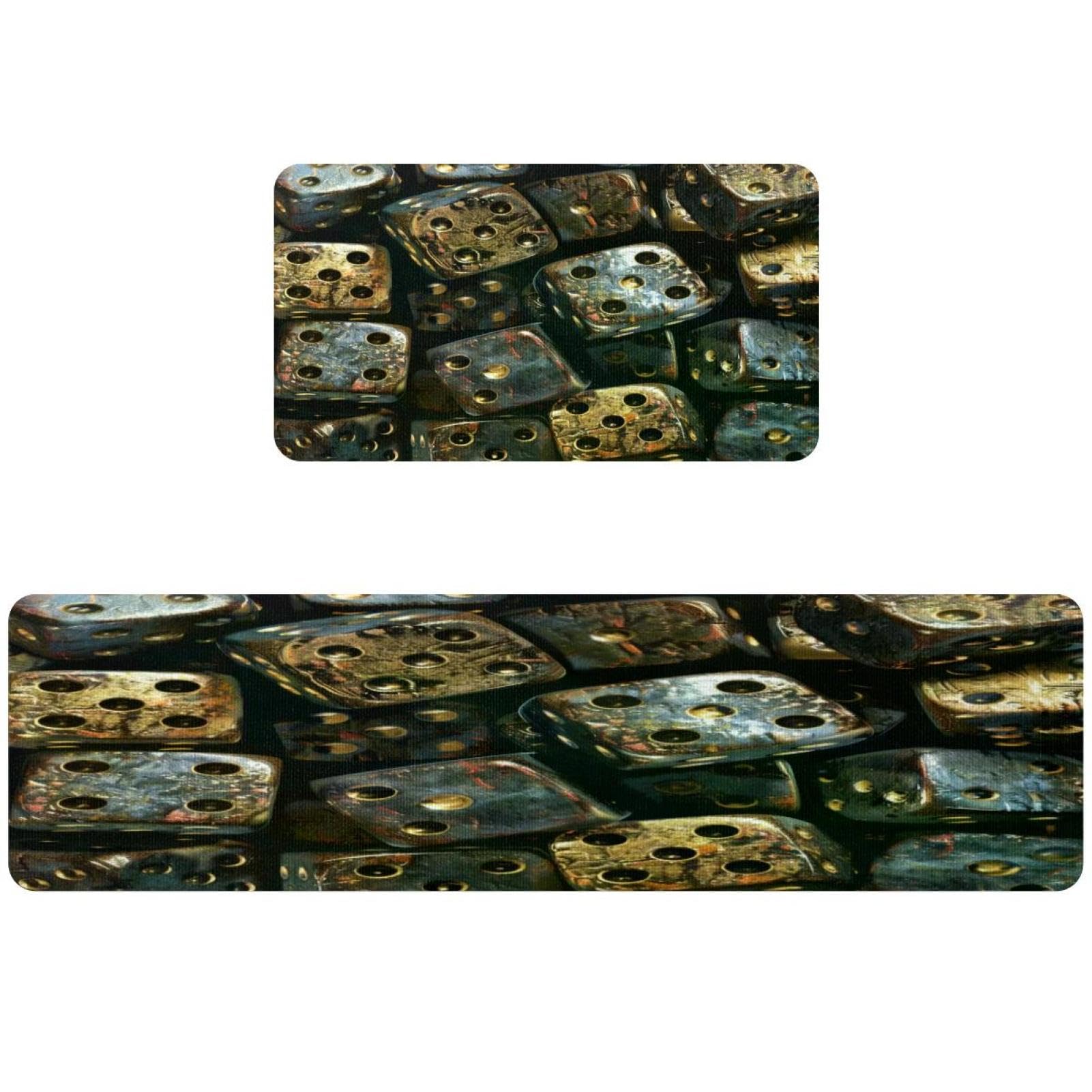 Alfombrillas de cocina antideslizantes VAPOKF alfombras lavables para pasillo y lavandería
