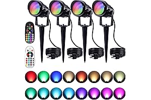 SUNVIE Holiday Multicolor Flood Lights Outdoor